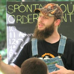 Will Coley, Founder & Director of Muslims 4 Liberty, drives a point home. Image by Nichole LaRoche © 2014