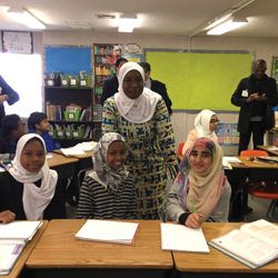 Visit of North African Scholars to Charlotte Islamic Academy