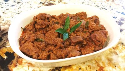 Beef Fry South Indian style