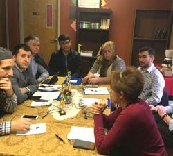 Visit of Russian Scholars